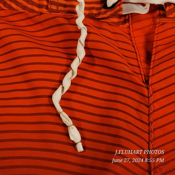 HURLEY PHANTOM USA OLYMPIC BOARD SHORTS UNMARKED SIZE FLAT MEASUREMENTS IN PHOTO - Picture 6 of 16